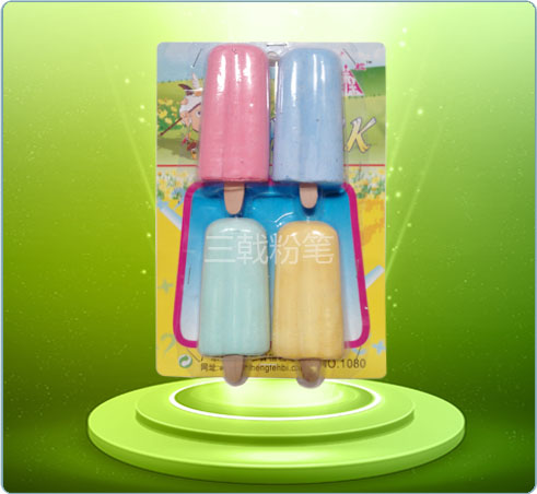 厂家批发 儿童环保粉笔 玩具粉笔 冰淇淋粉笔 工艺粉笔 (2)