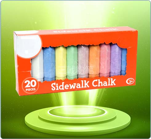 Export hexagonal chalk for high quality requirements